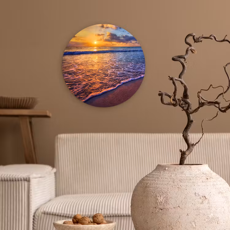 Muurcirkel - Zee - Strand - Zonsondergang - Wolken - Horizon — 2