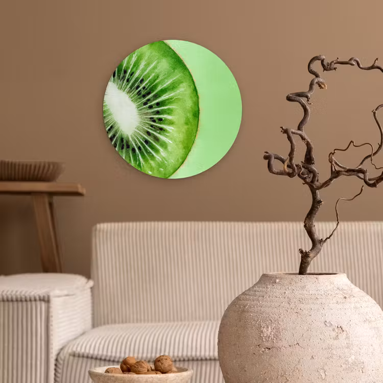 Muurcirkel - Kiwi - Groen - Fris — 2