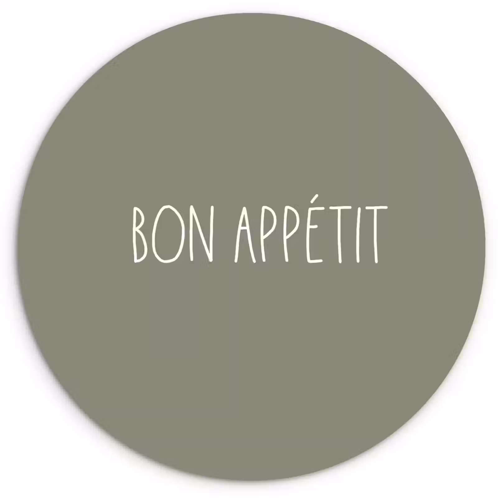 Muurcirkel - Spreuken - Bon appétit - Quotes - Eet smakelijk - Eten — 1