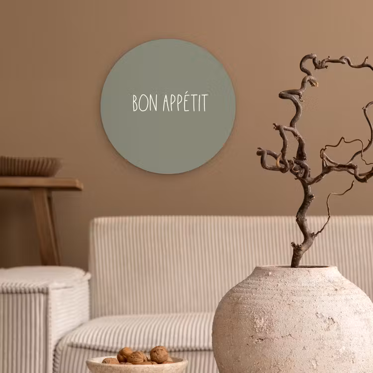 Muurcirkel - Spreuken - Bon appétit - Quotes - Eet smakelijk - Eten — 2