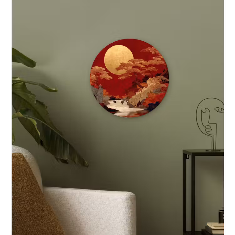 Muurcirkel - Volle maan - Landschap - Waterval — 3