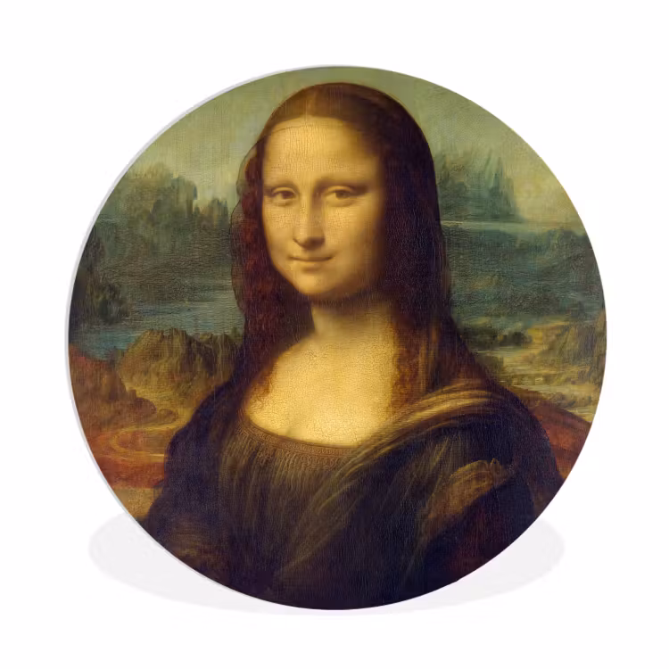 Muurcirkel - Mona Lisa - Leonardo da Vinci — 1