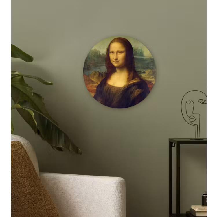 Muurcirkel - Mona Lisa - Leonardo da Vinci — 3