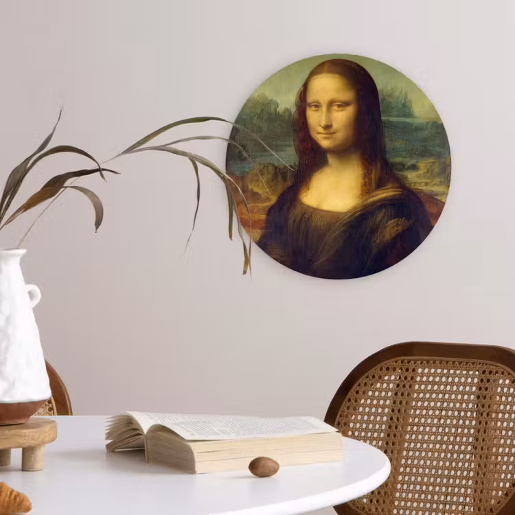 Muurcirkel - Mona Lisa - Leonardo da Vinci — 4