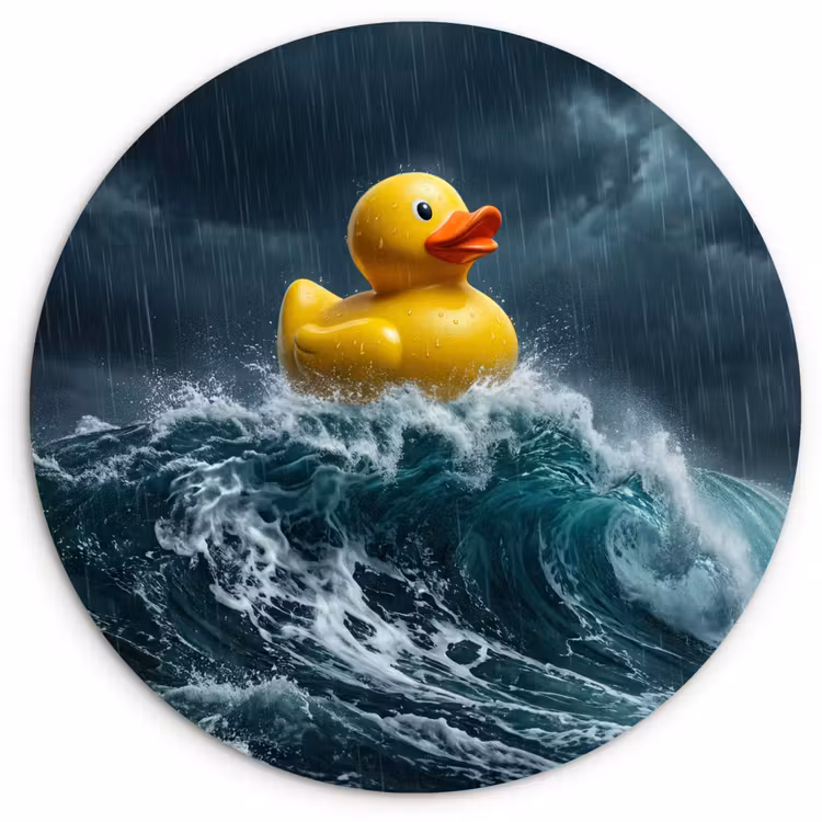 Muurcirkel - Storm - Badeend - Golven — 1