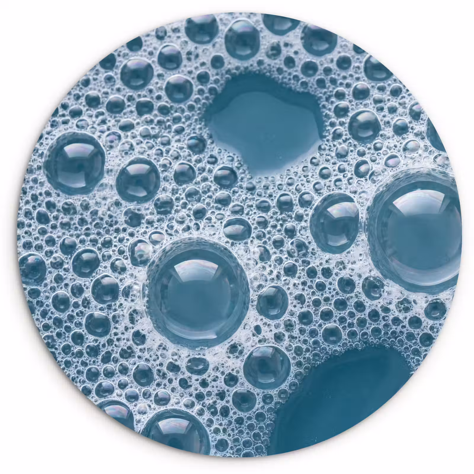Muurcirkel - Schuim - Water - Textuur — 1