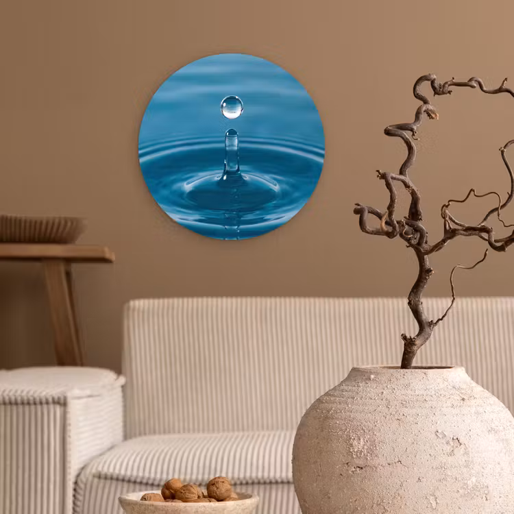 Muurcirkel - Waterdruppel - Water - Oppervlakte — 2