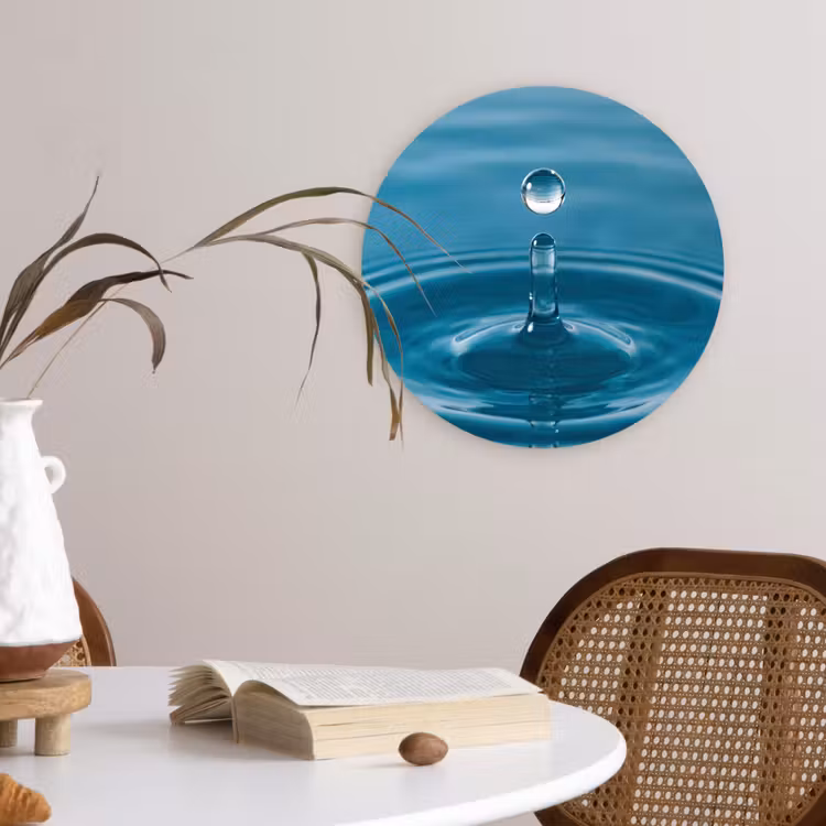 Muurcirkel - Waterdruppel - Water - Oppervlakte — 4