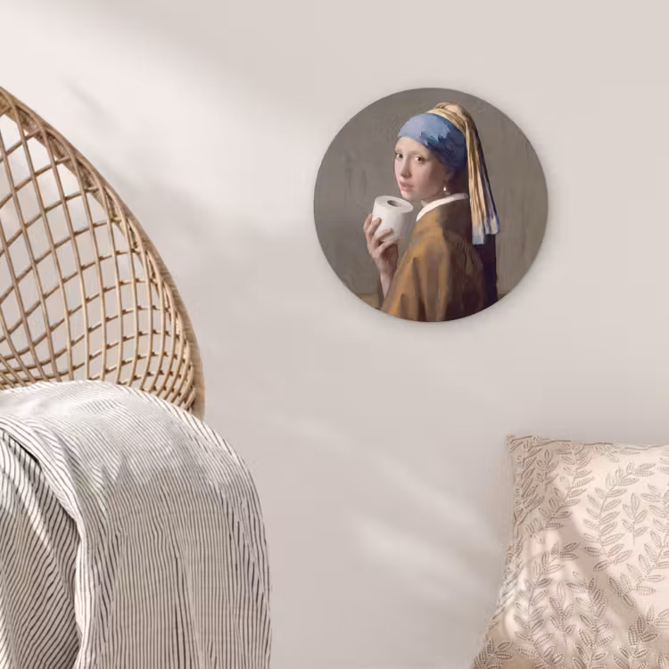 Muurcirkel - Klassiek - Humor - Kleurrijk — 5