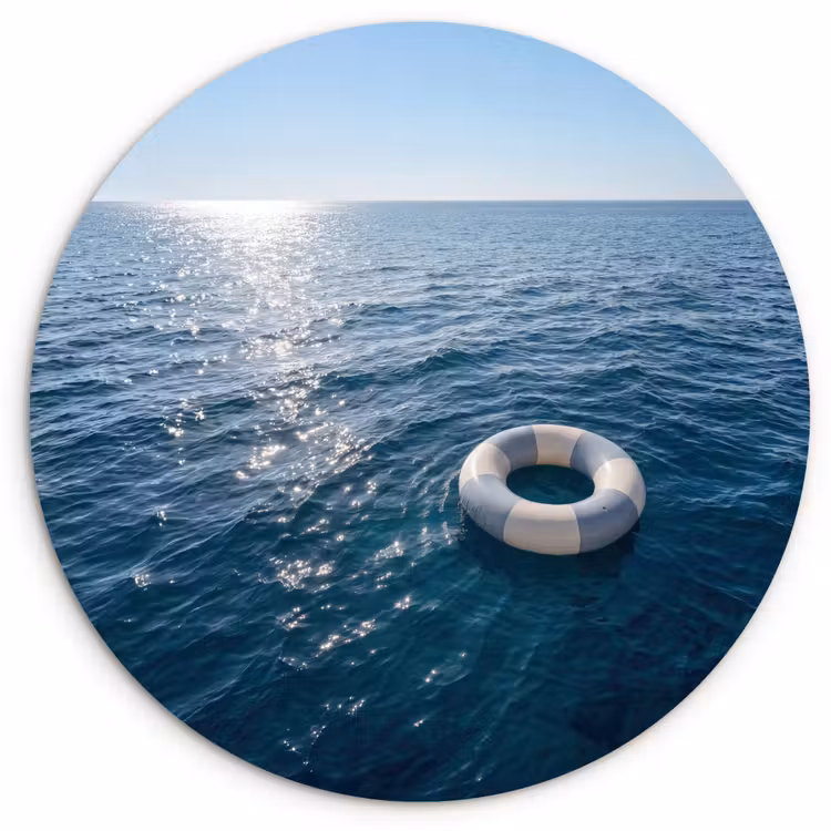 Muurcirkel - Oceaan - Zwemband - Horizon — 1