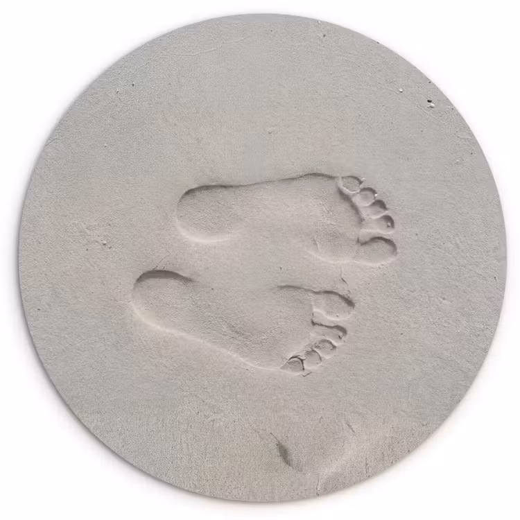 Muurcirkel - Voeten - Afdrukken - Zand — 1