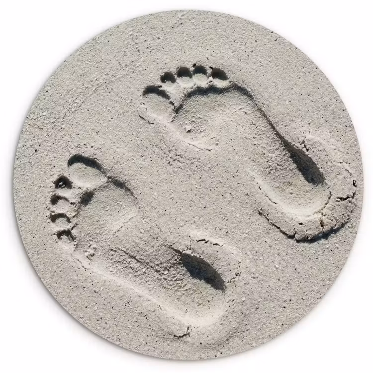 Muurcirkel - Voeten - Zand - Zee — 1