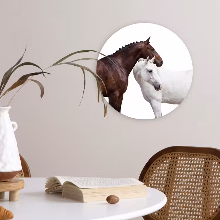 Muurcirkel - Paard - Modern - Balans — 4