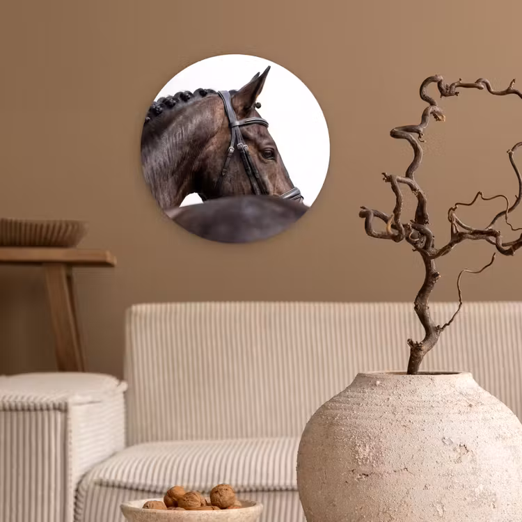 Muurcirkel - Portret - Paard - Elegant — 2