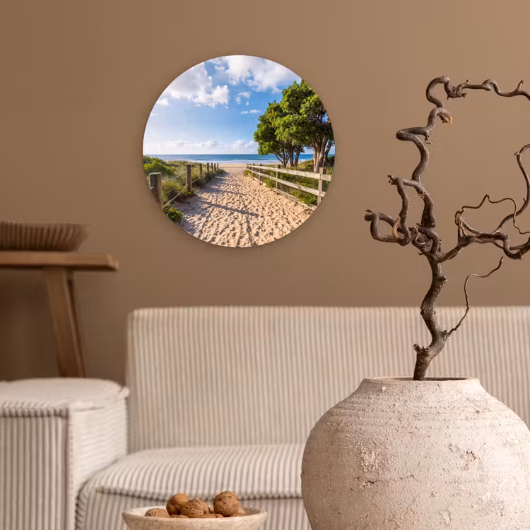 Muurcirkel - Strand - Zandpad - Oceaan - Natuur — 2