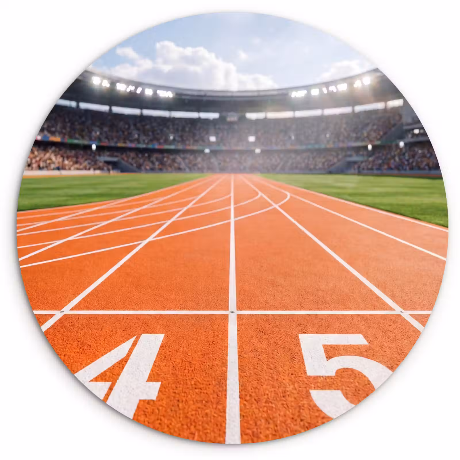 Muurcirkel - Sintelbaan - Stadion - Sport -Oranje — 1