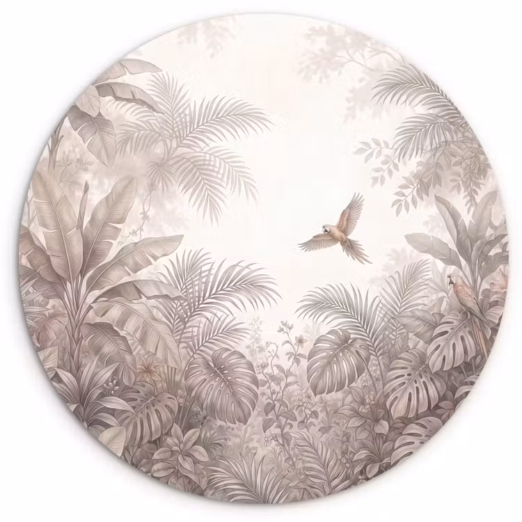 Muurcirkel - Papagaai - Jungle - Tropisch — 1