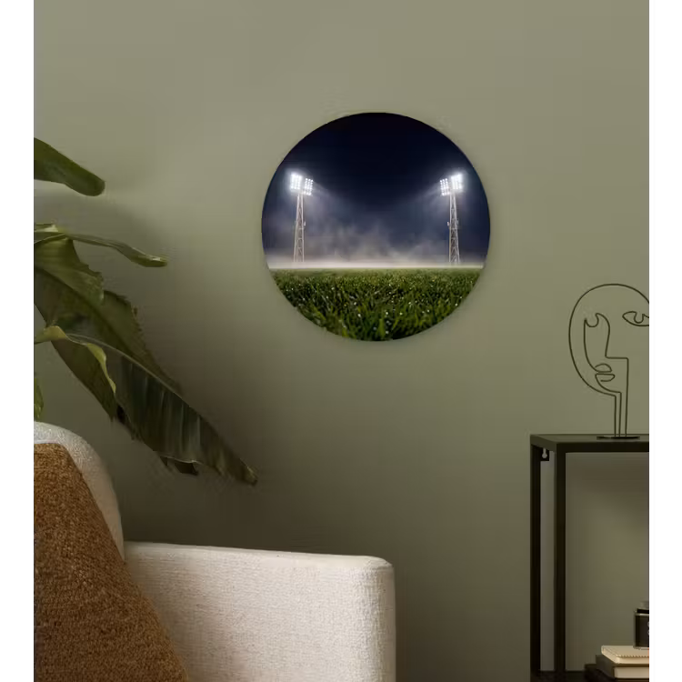 Muurcirkel - Stadion - Lichtmast - Sport - Nacht — 3