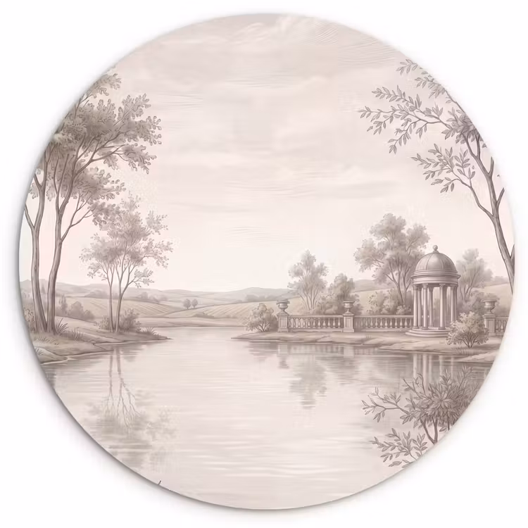 Muurcirkel - Terras - Water - Natuur - Landschap — 1