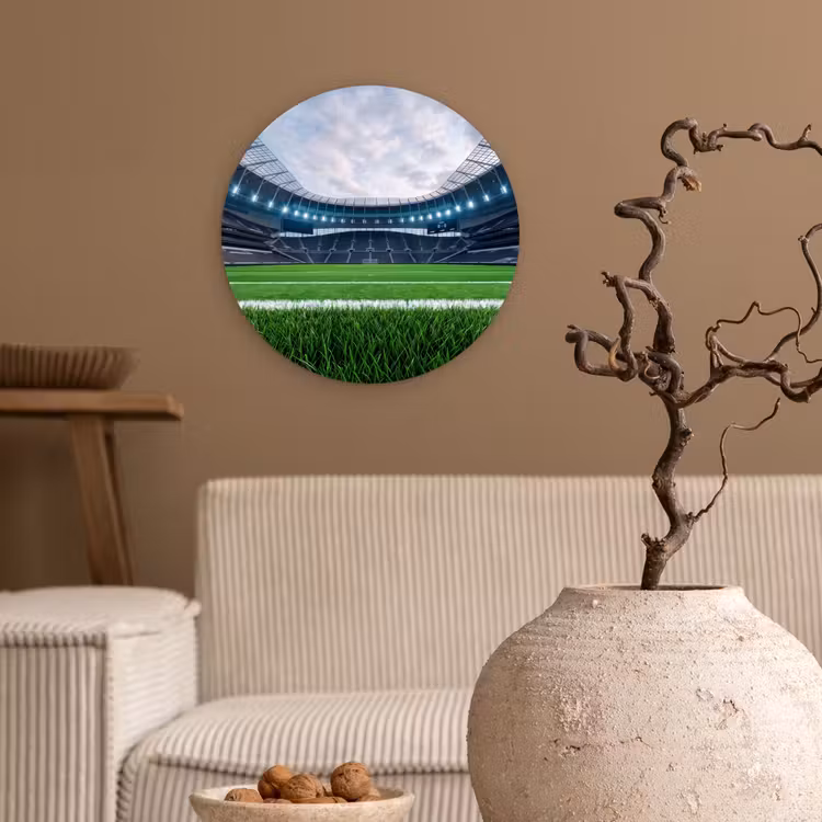 Muurcirkel - Voetbal - Stadion - Sport - Groen — 2