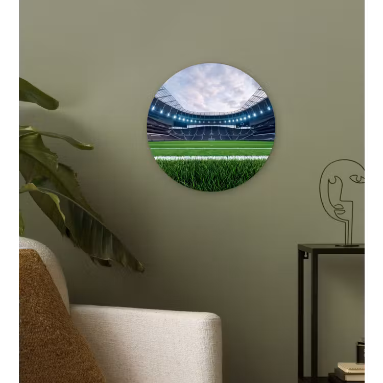 Muurcirkel - Voetbal - Stadion - Sport - Groen — 3