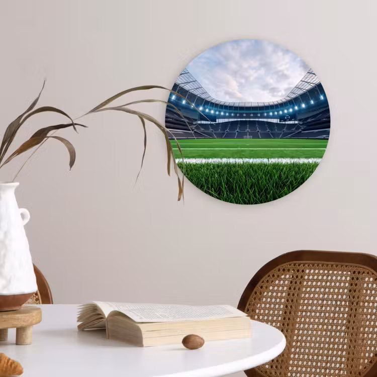 Muurcirkel - Voetbal - Stadion - Sport - Groen — 4