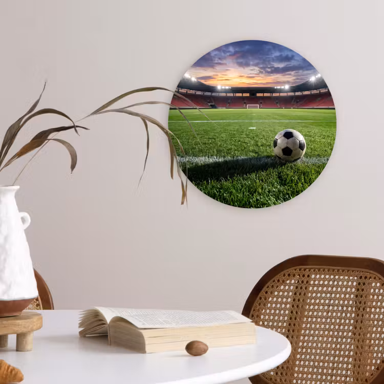 Muurcirkel - Voetbal - Stadion - Sport - Groen — 4