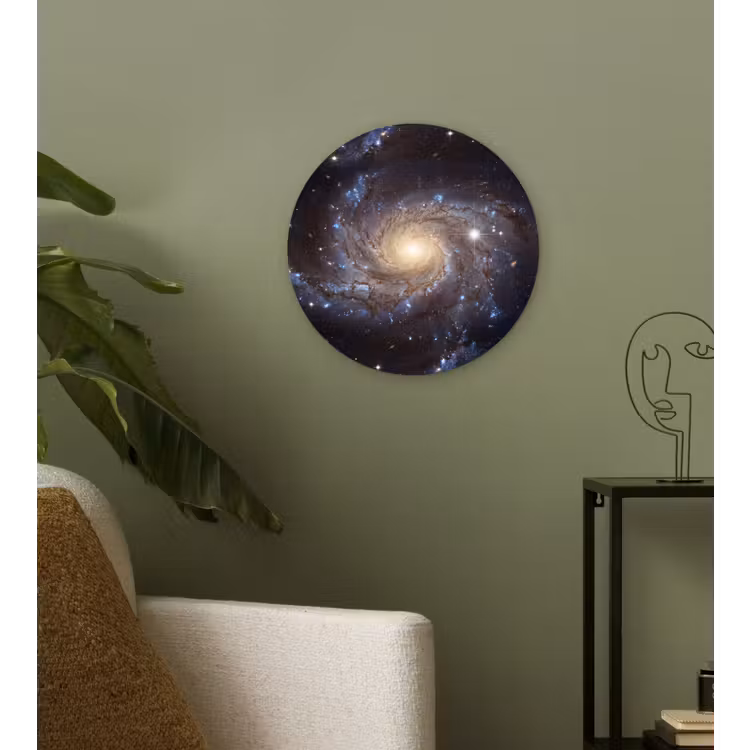 Muurcirkel - Kosmos - Sterrenstelsel - Donker — 3