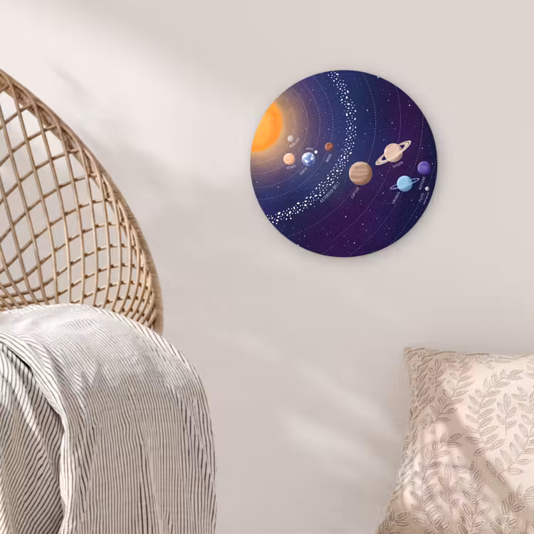 Muurcirkel - Planetenstelsel - Ruimte - Illustratie — 5