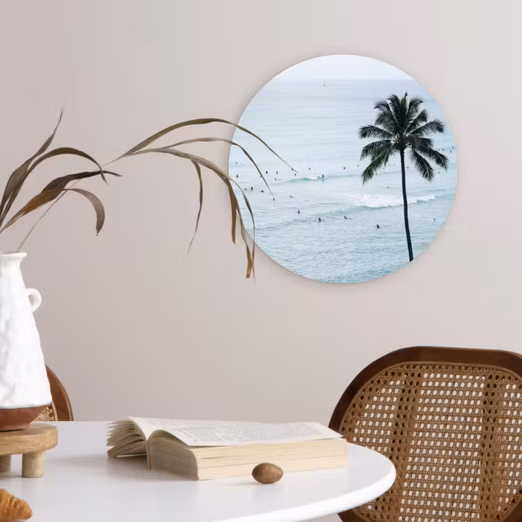 Muurcirkel - Oceaan - Palmbomen - Surfers — 4