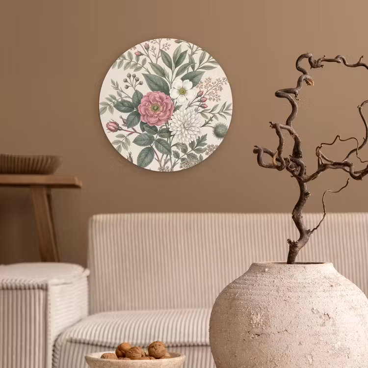 Muurcirkel - Romantisch - Design - Kleurrijk — 2