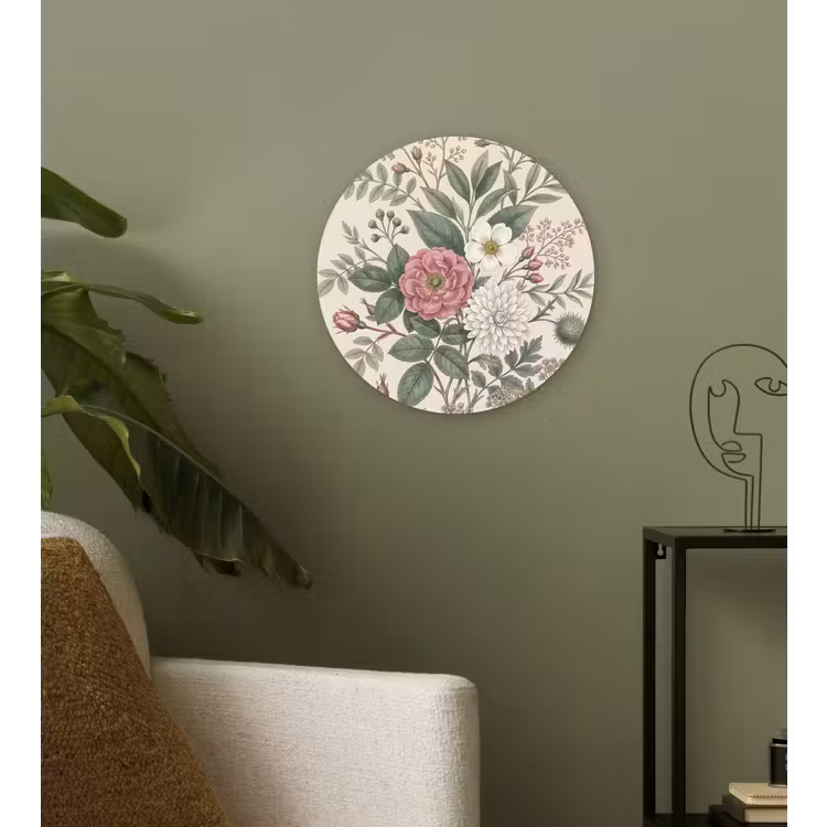 Muurcirkel - Romantisch - Design - Kleurrijk — 3