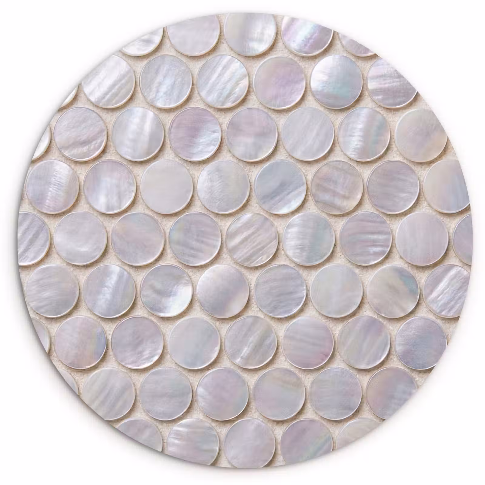 Muurcirkel - Patroon - Cirkels - Abstract - Modern - Wit — 1