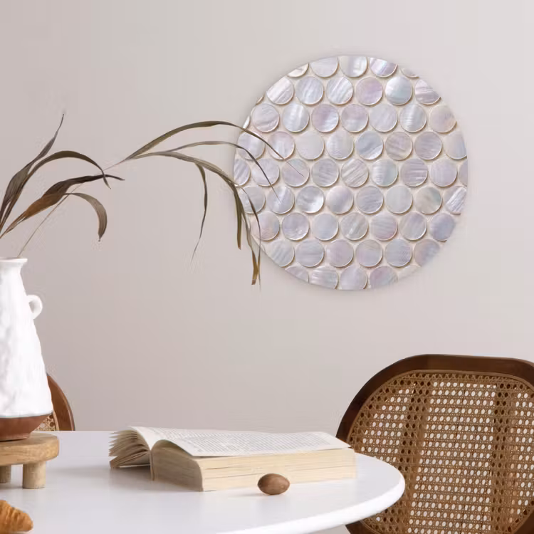 Muurcirkel - Patroon - Cirkels - Abstract - Modern - Wit — 4