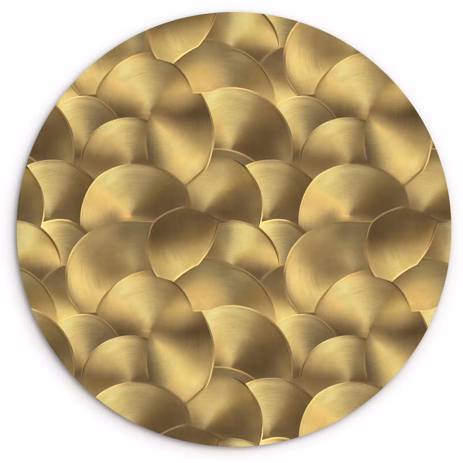 Muurcirkel - Modern - Cirkel - Goud — 1