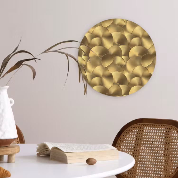 Muurcirkel - Modern - Cirkel - Goud — 4
