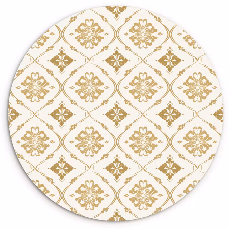 Muurcirkel - Ornament - Klassiek - Goud — 1