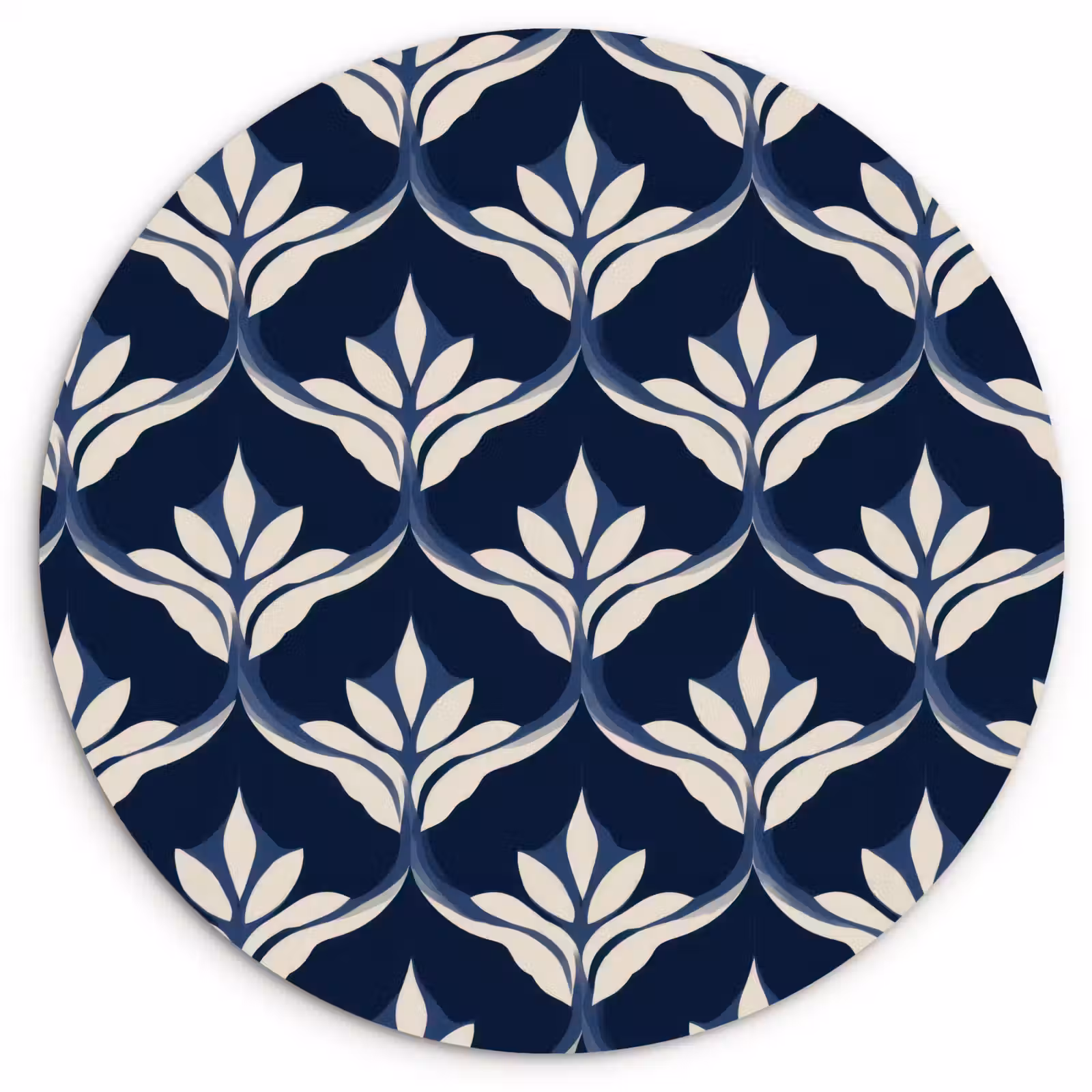 Muurcirkel - Modern - Ontwerp - Blauw — 1