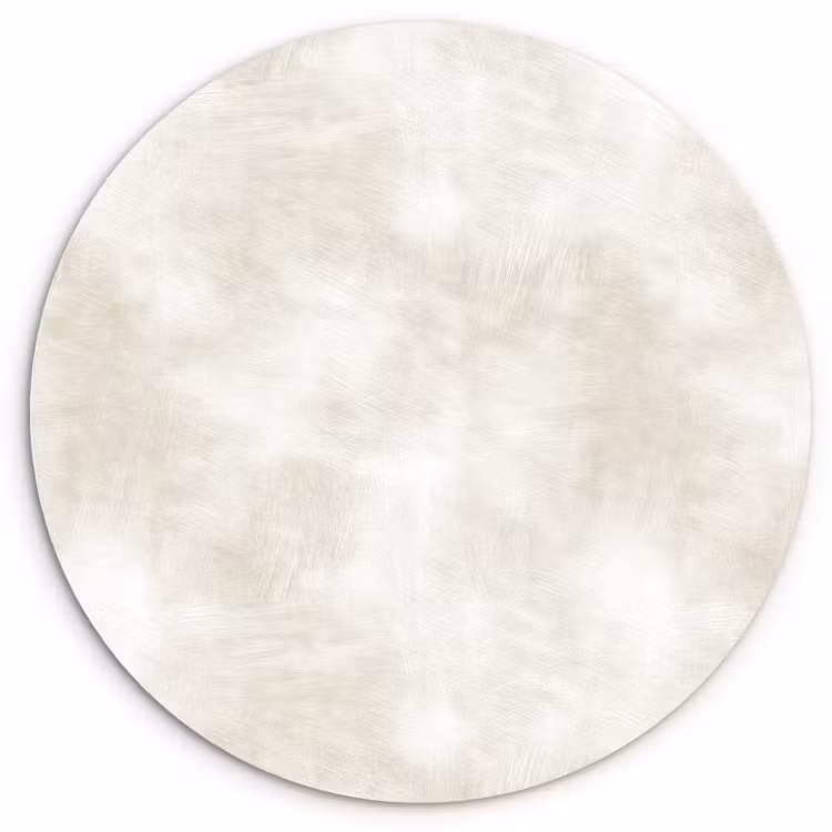 Muurcirkel - Subtiel - Structuur - Beige — 1