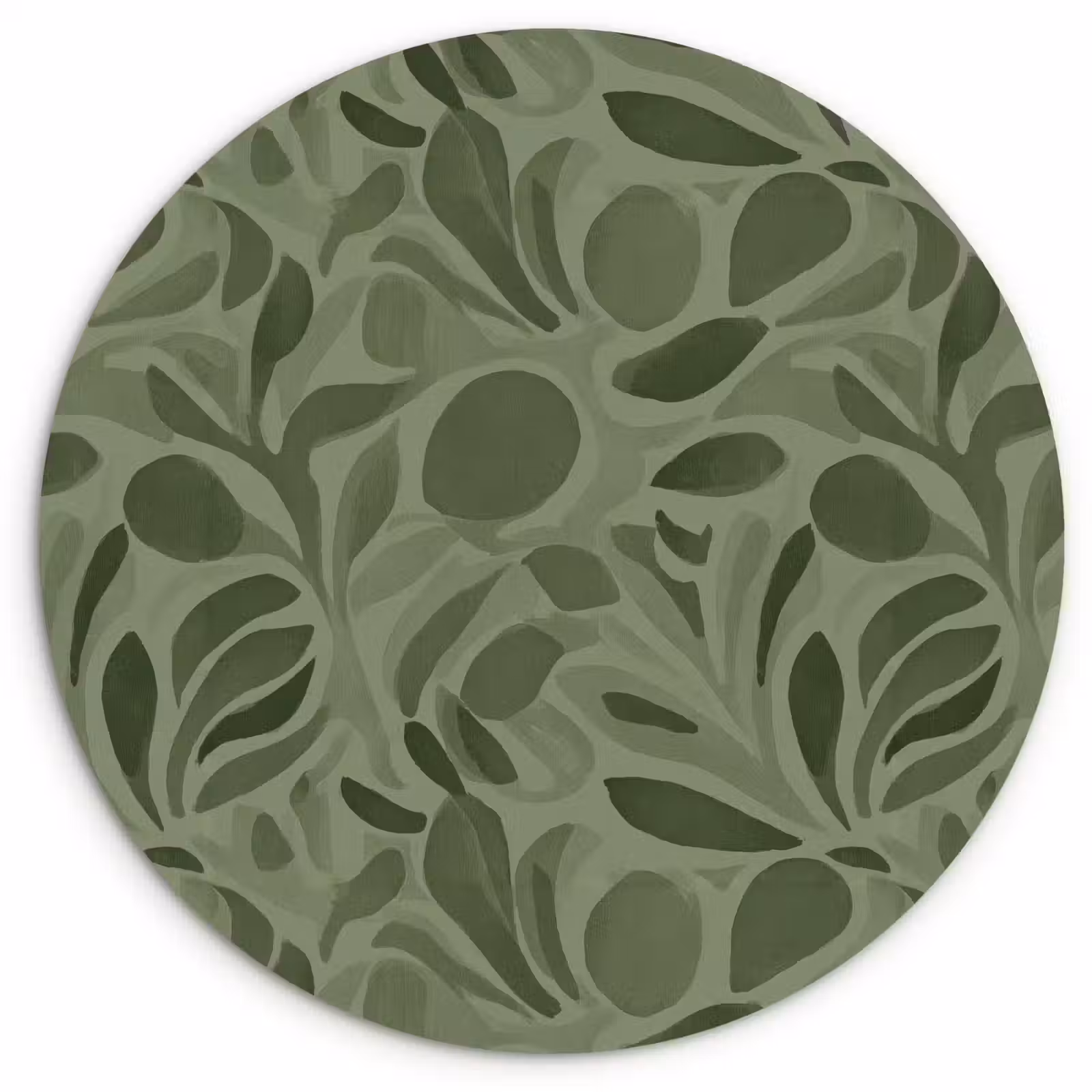 Muurcirkel - Sereen - Bladeren - Groen — 1