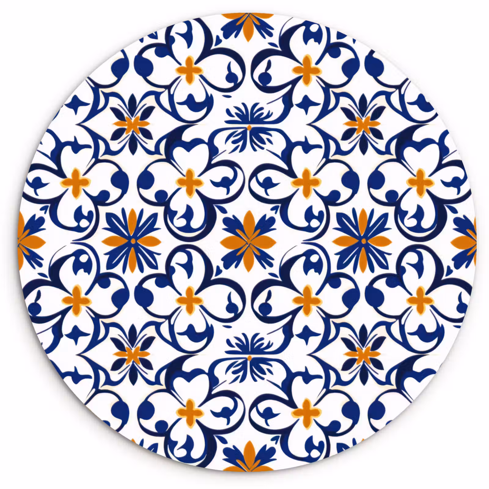 Muurcirkel - Patroon - Modern - Kleurrijk — 1
