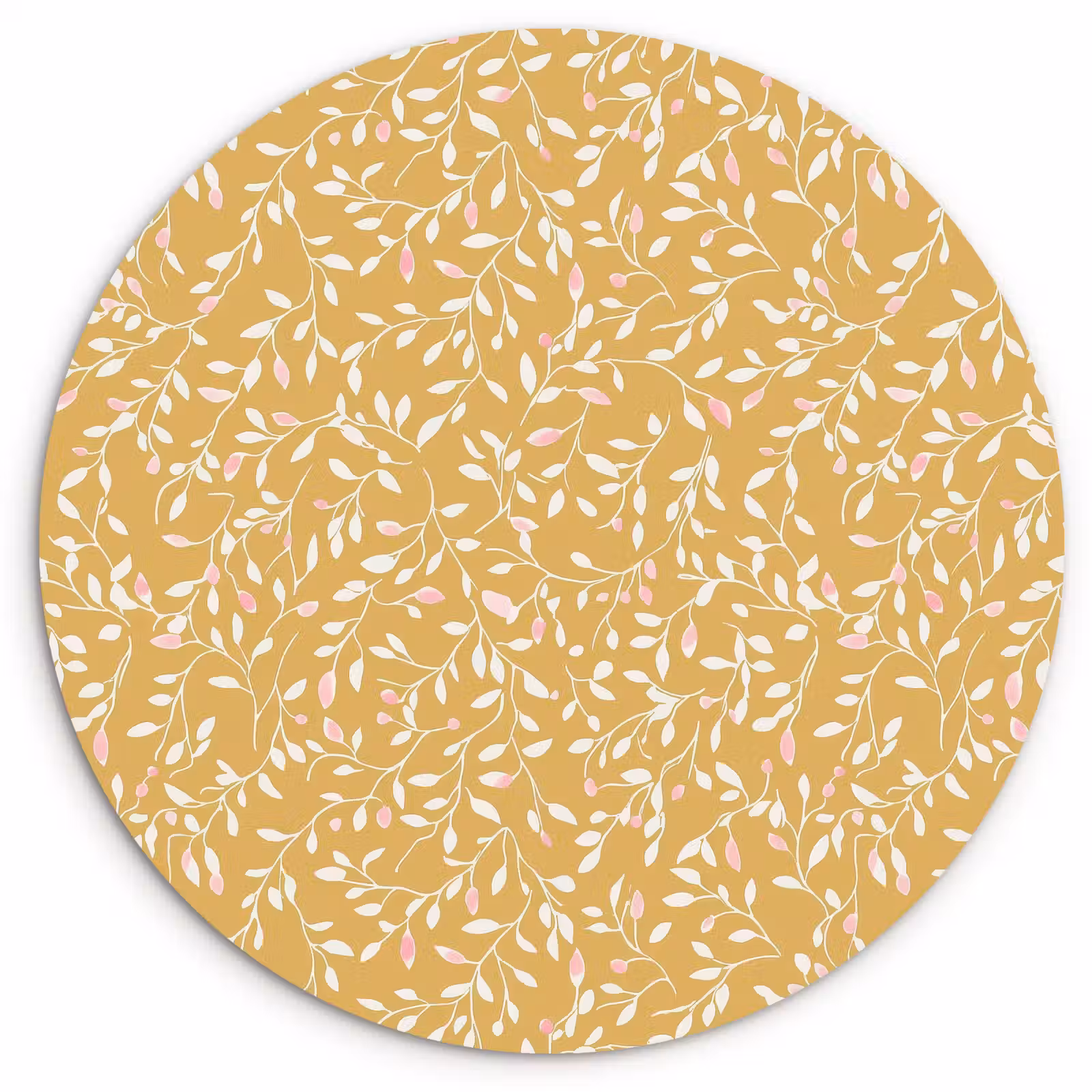 Muurcirkel - Takjes - Patroon - Oker — 1