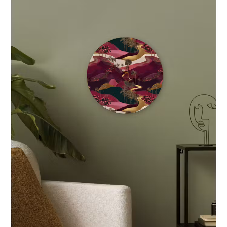 Muurcirkel - Magisch - Palmbomen - Goud — 3