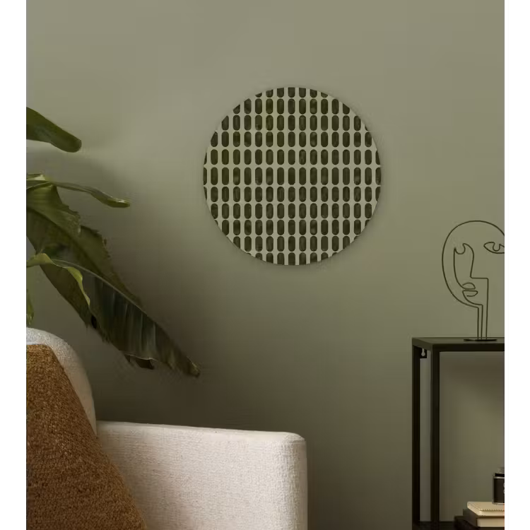 Muurcirkel - Ritmisch - Effect - Groen — 3