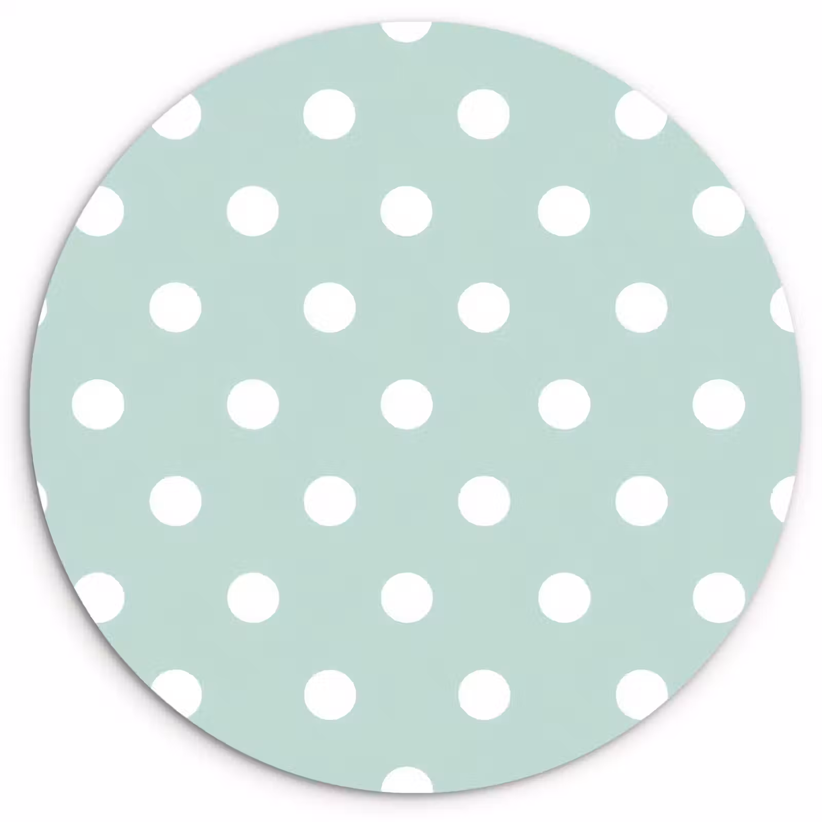 Muurcirkel - Klassiek - Polka - Groen — 1