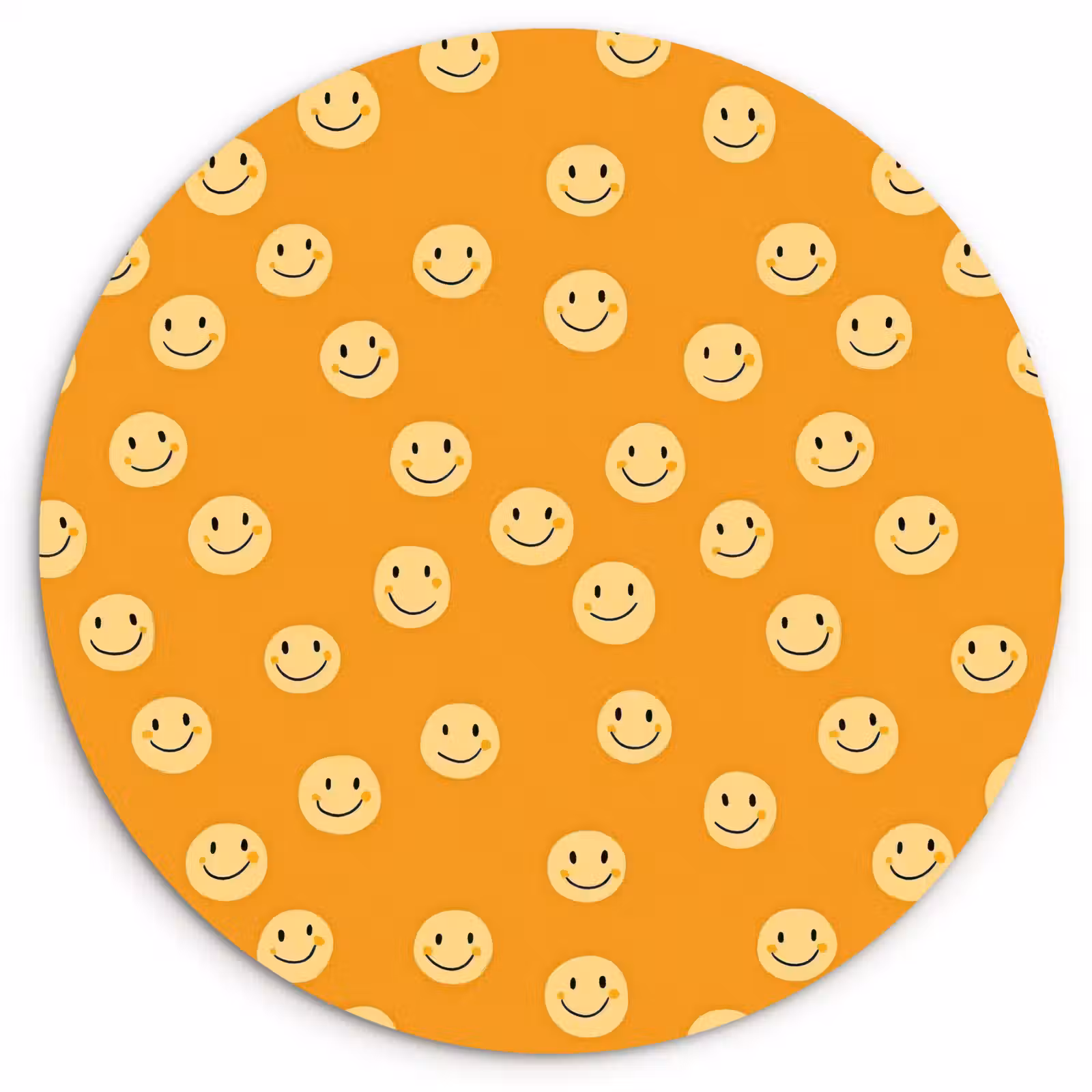 Muurcirkel - Smileys - Retro - Heel — 1