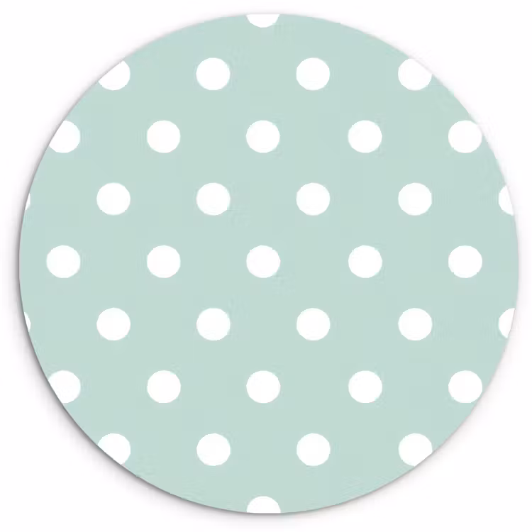 Muurcirkel - Klassiek - Polka - Groen — 1