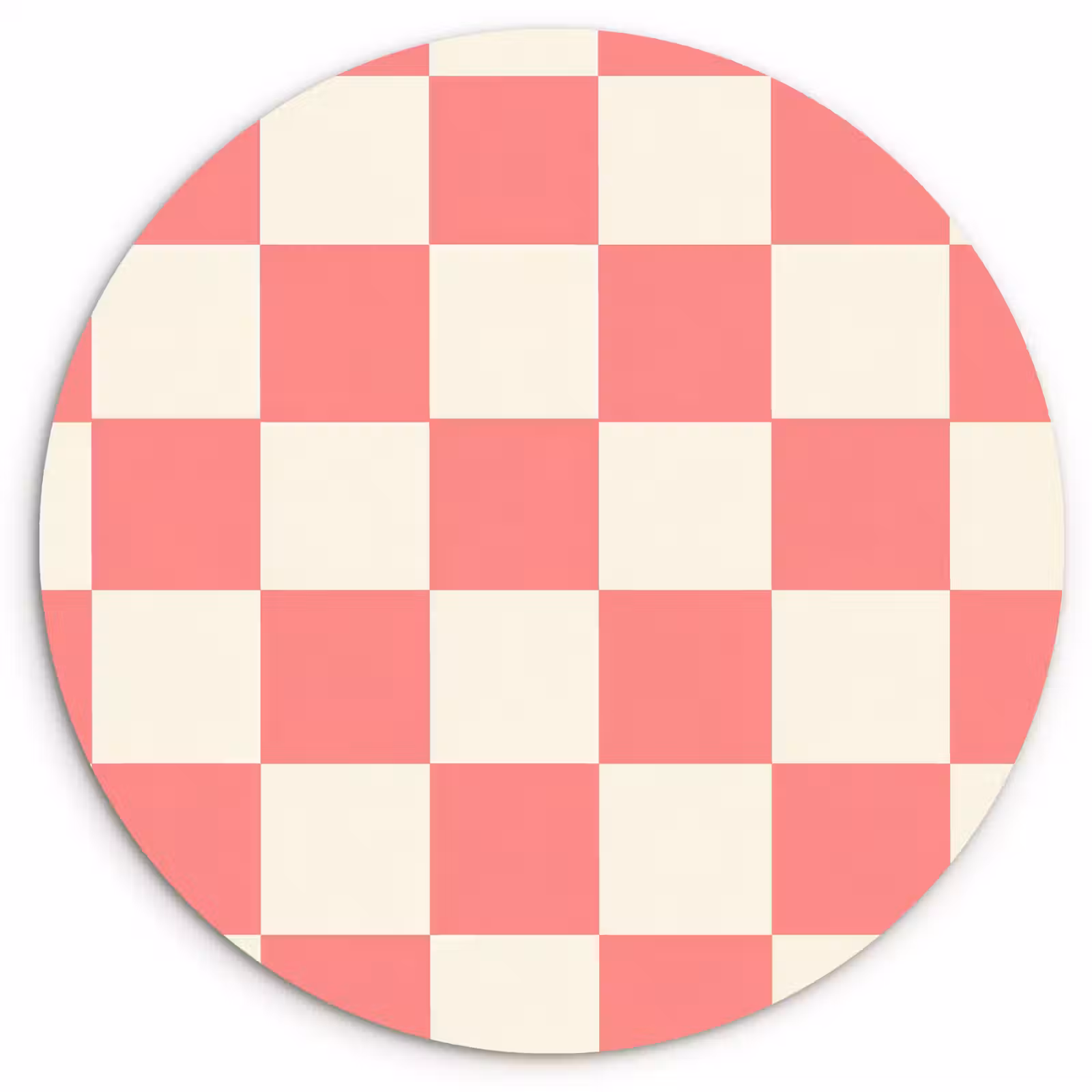 Muurcirkel - Traditioneel - Patroon - Roze — 1