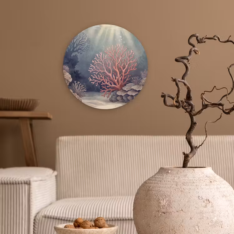 Muurcirkel - Koraal - Onderwater - Natuur - Roze — 2