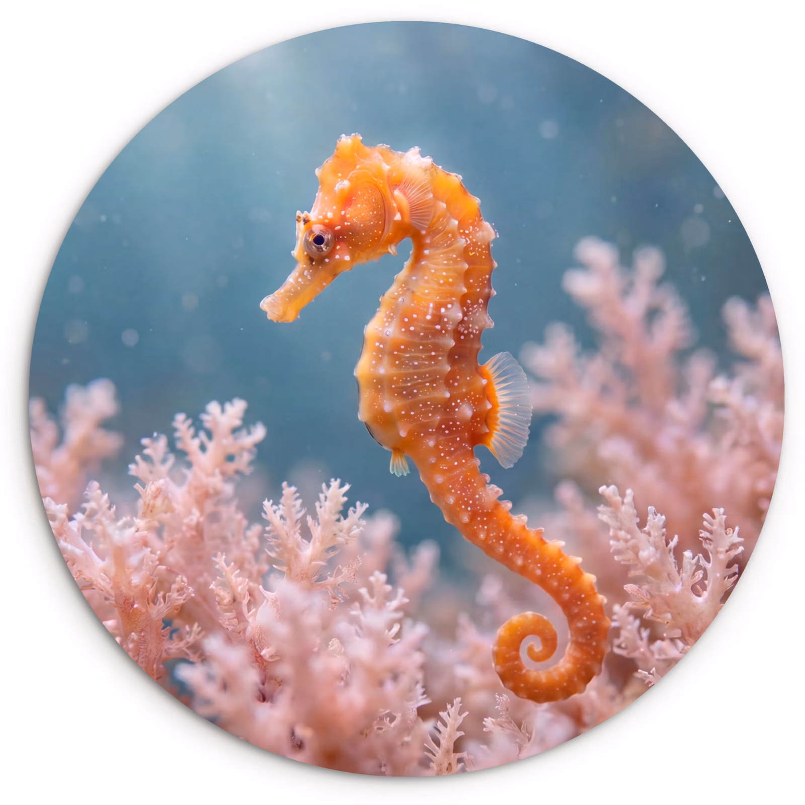Muurcirkel - Vis - Koraal - Oceaan - Macro - Oranje — 1